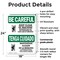 Signmission Safety Culture Sign, 18 in Width, Plastic, Rectangle, Bilingual OS-2PACK-BC-P-1824-L-10001 - alternate 4